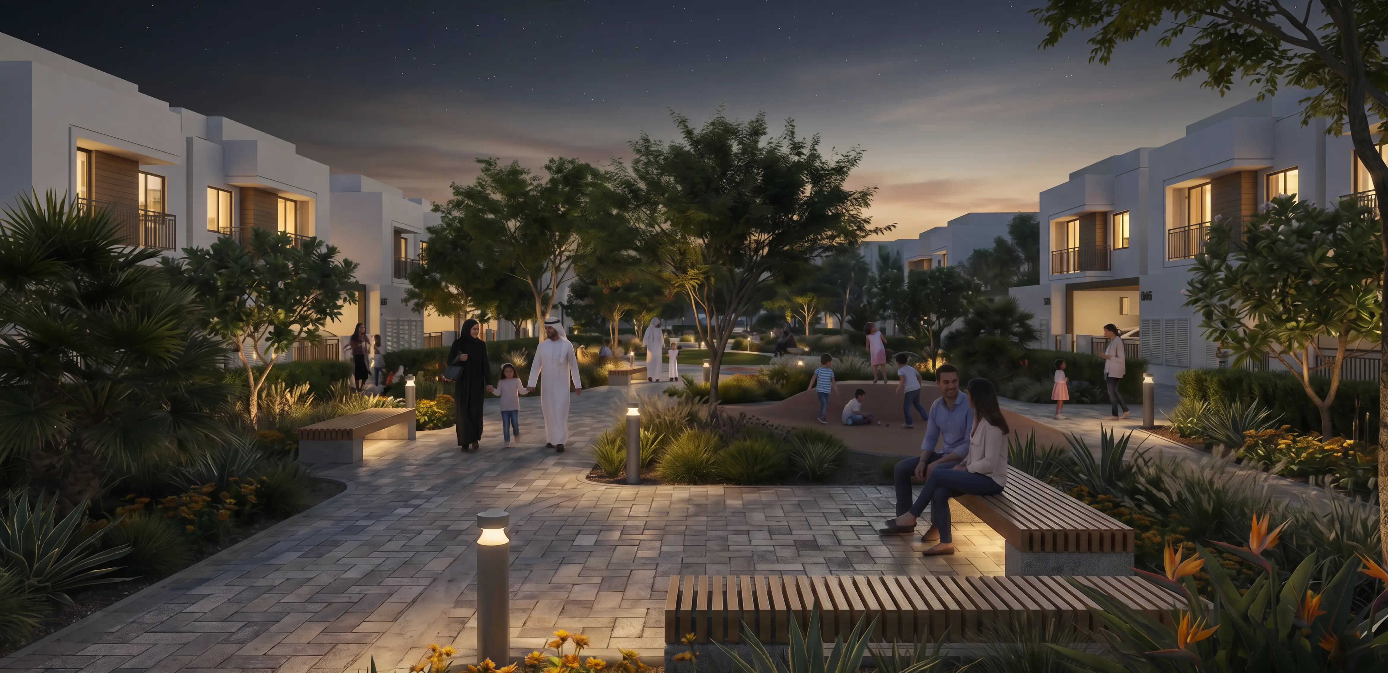 Al Ghadeer Gardens community