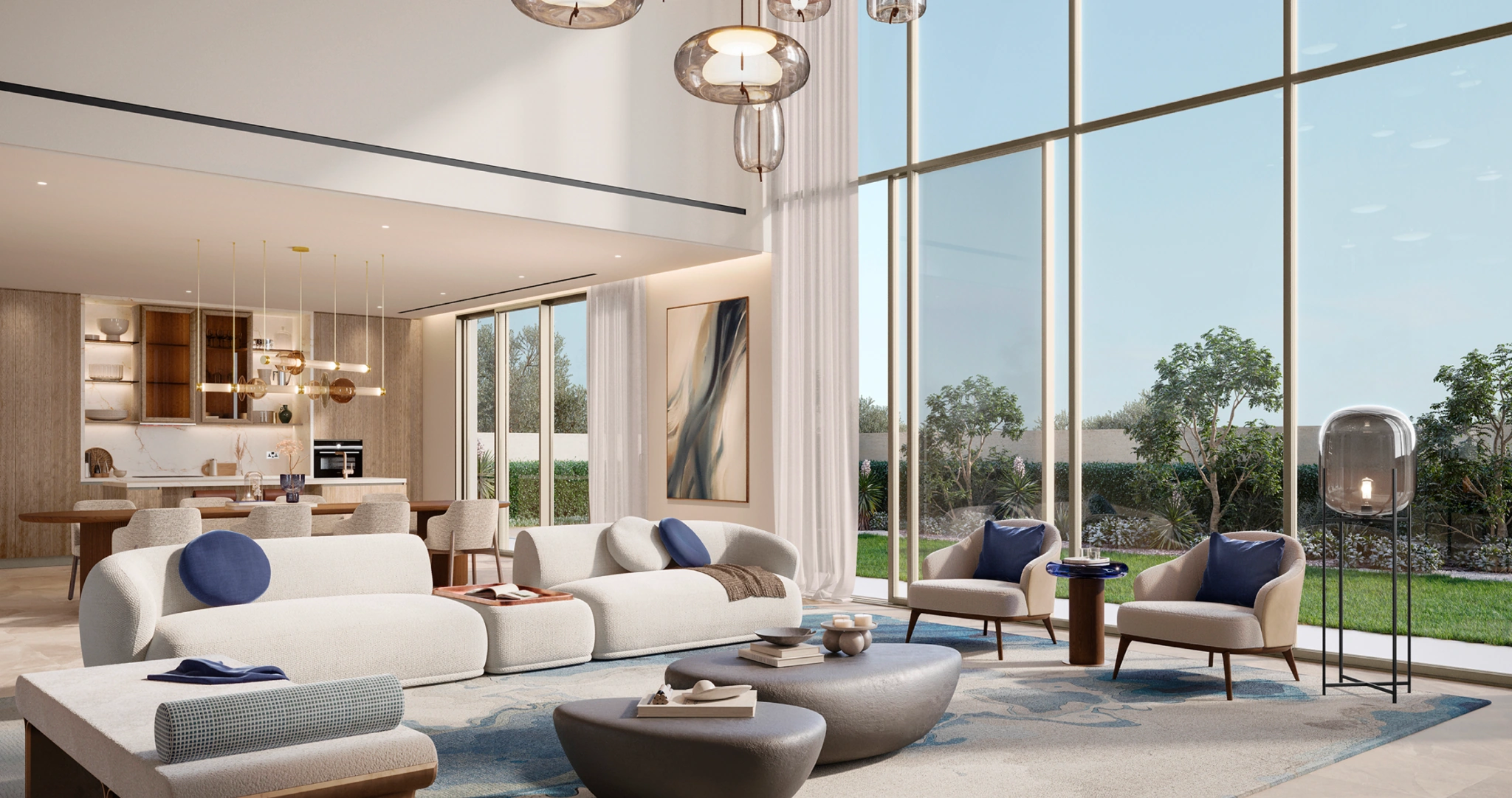 Refined interiors at Talay villas