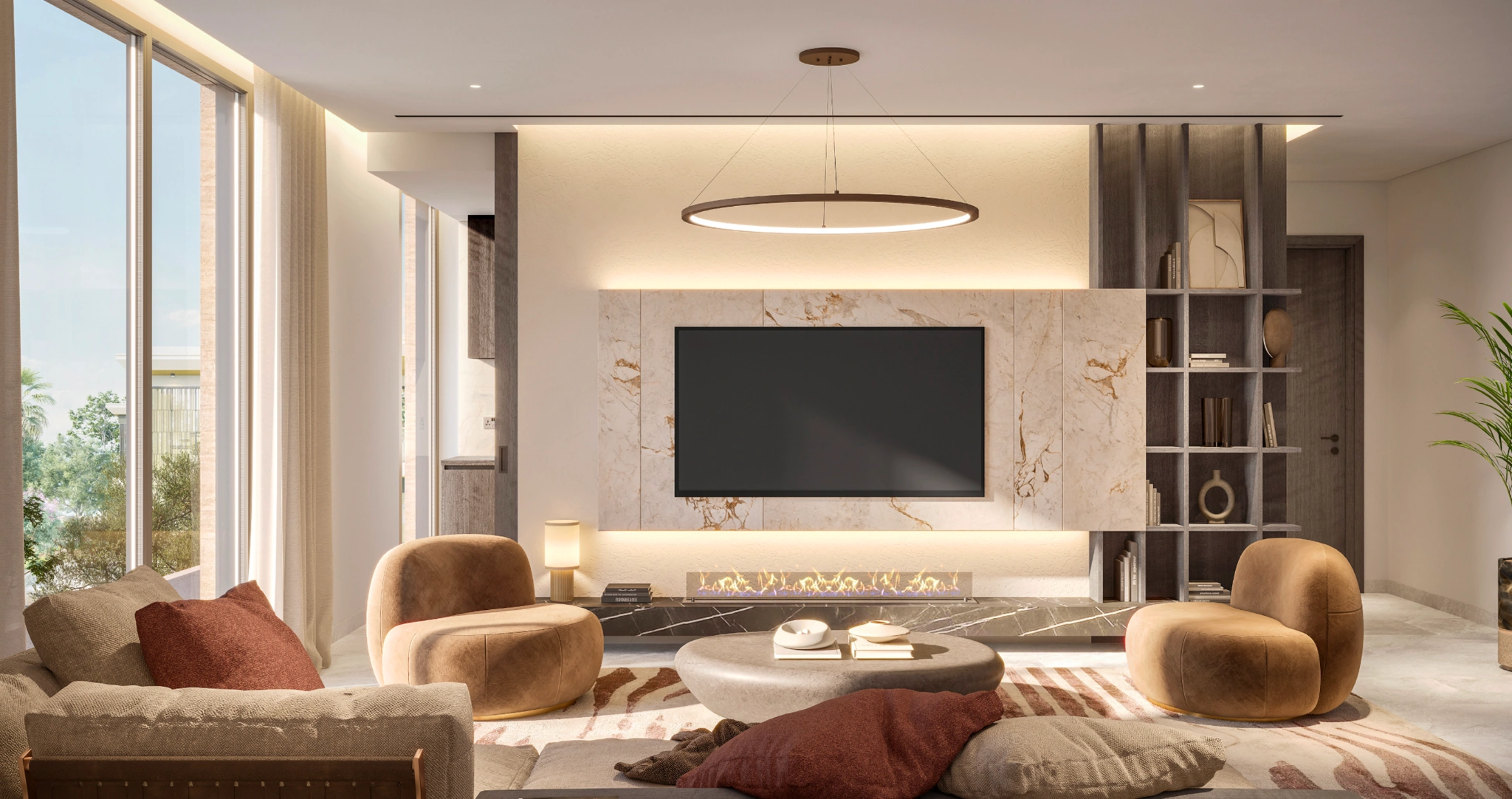 5-bedroom villa interior at Talay Marsa Al Saadiyat