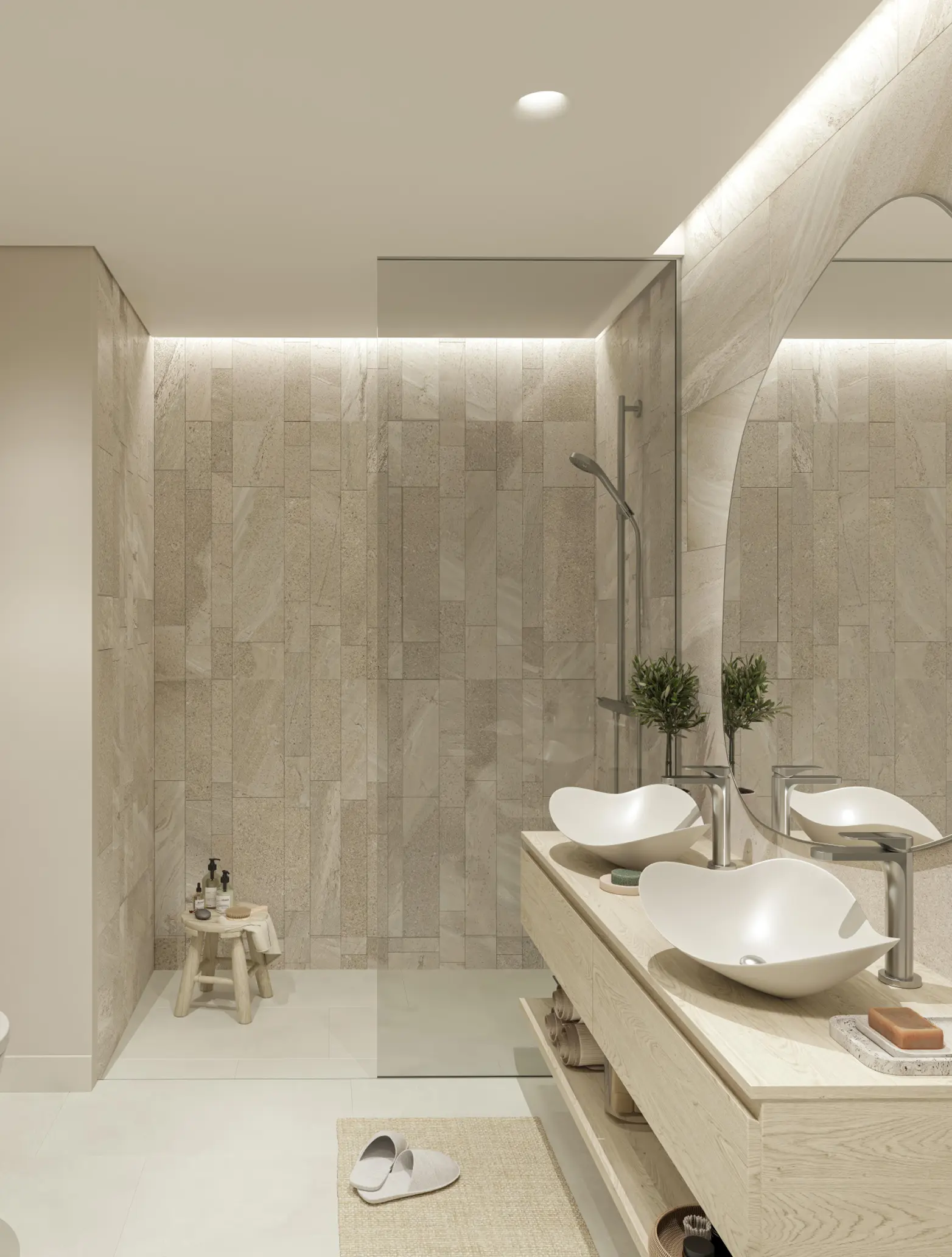 4-bedroom villa interior at Yas Riva Reserve